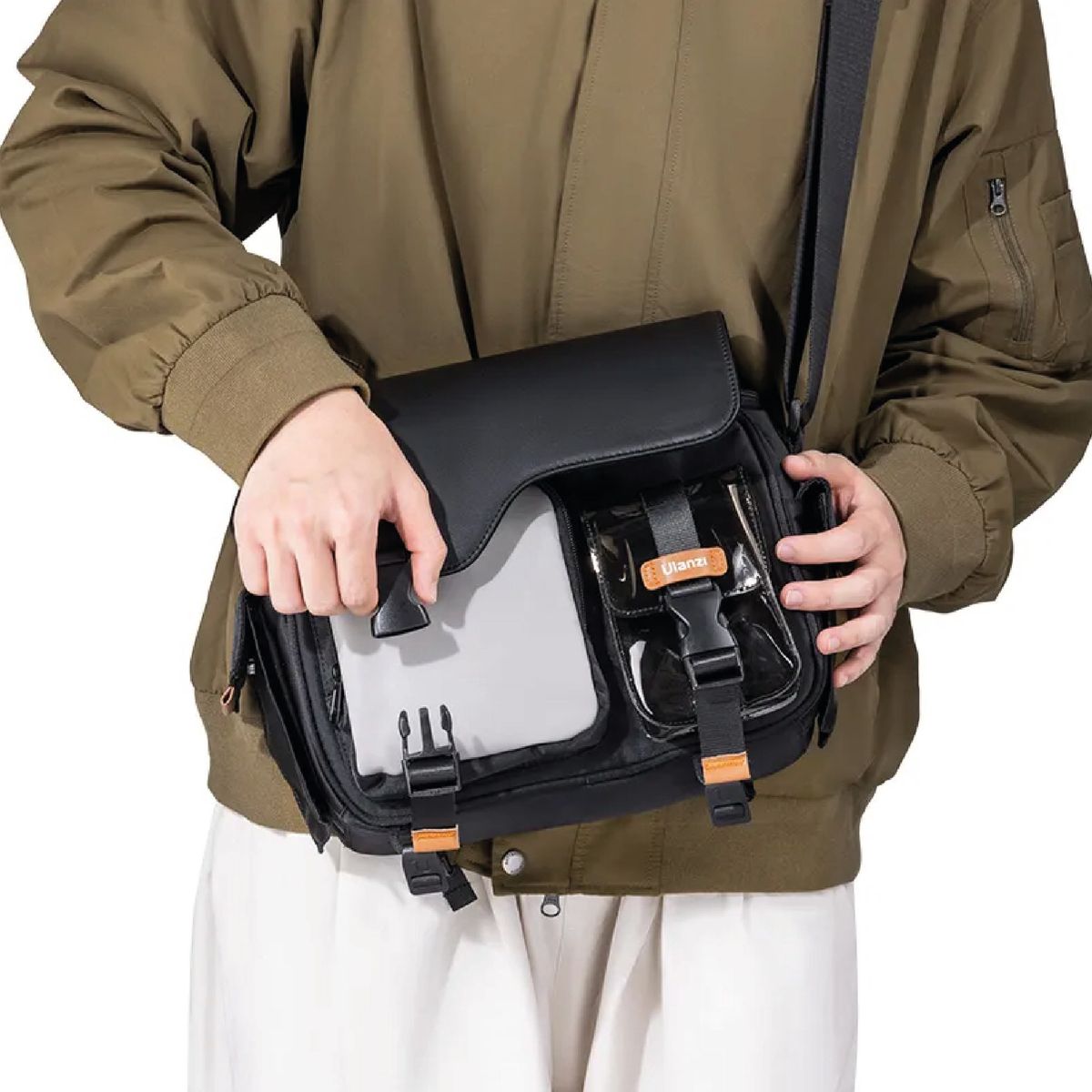 ULANZI - Ulanzi MS12 Bolso de mano para Cámaras Resistente al Agua y Versátil