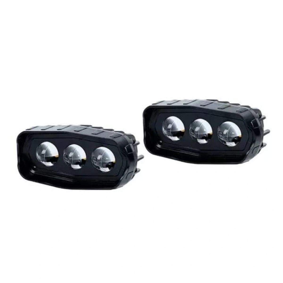 GENERICO - FARO EXPLORADOR AUXILIAR LUPA DUAL 3 LED