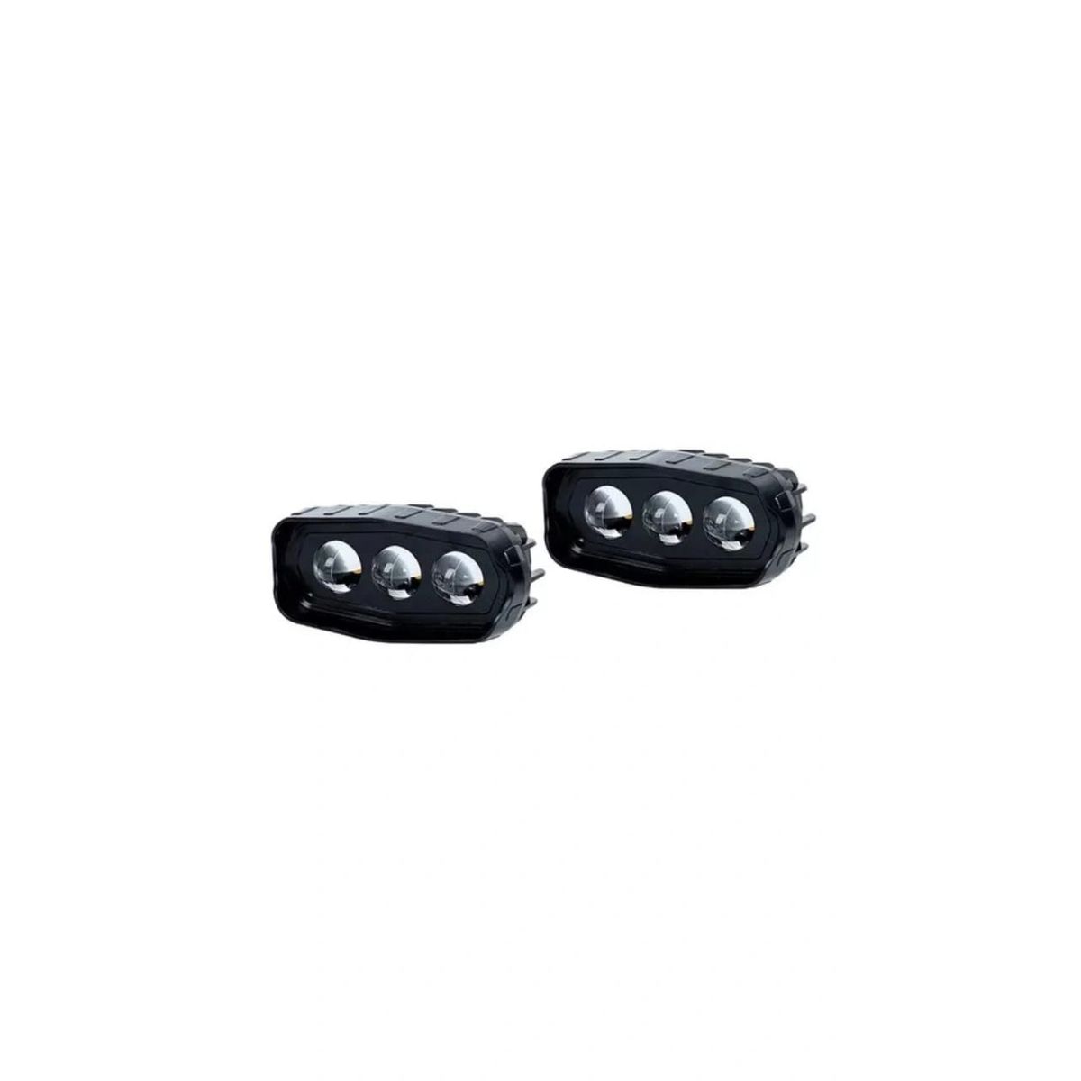 GENERICO - FARO EXPLORADOR AUXILIAR LUPA DUAL 3 LED