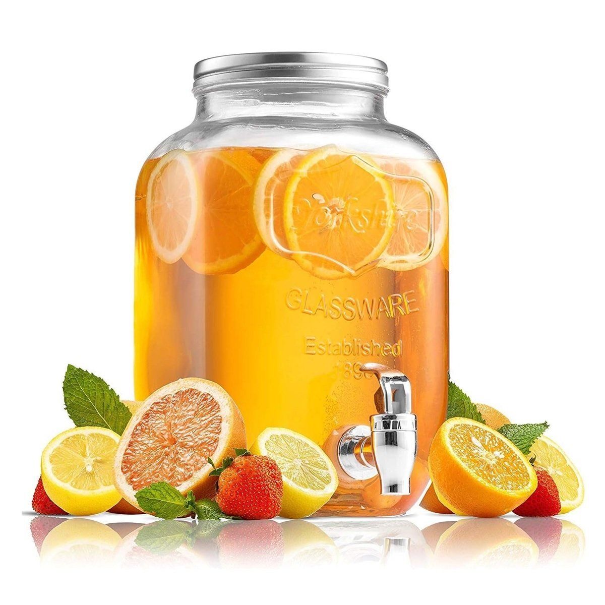 ICHIMATSU - Dispensador de Vidrio 5Lt Con Rack