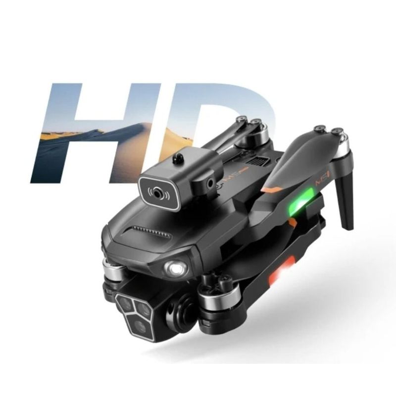 GENERICO - DRON 6K PROFESIONAL + 3 BATERIAS + 3 CAMARAS + APP + 5G + BOLSO