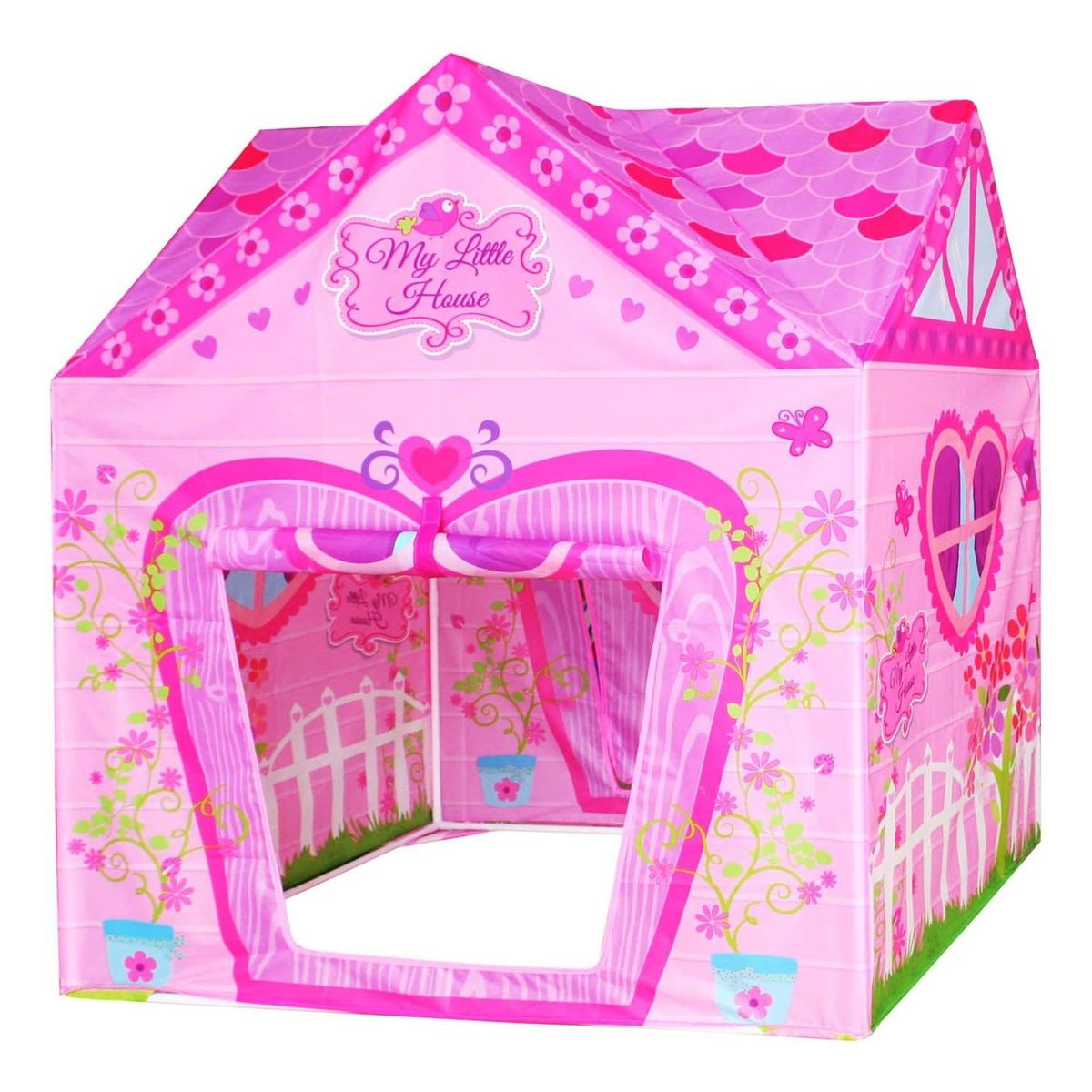 GAME POWER - Carpa Castillo Princesa Armable Rosado