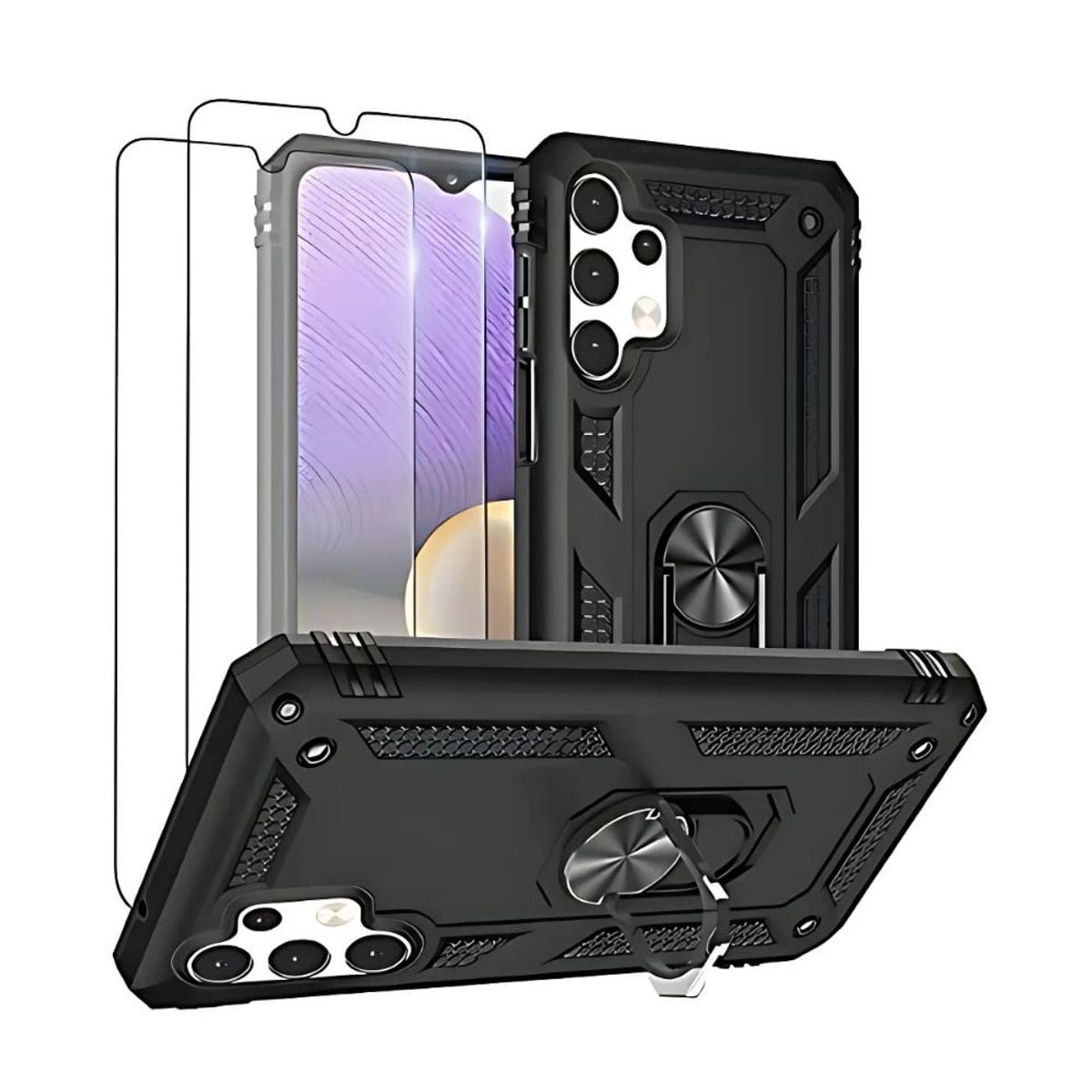 GENERICO - Carcasa Funda Anti-golpe Para Samsung A05 + Mica de Vidrio