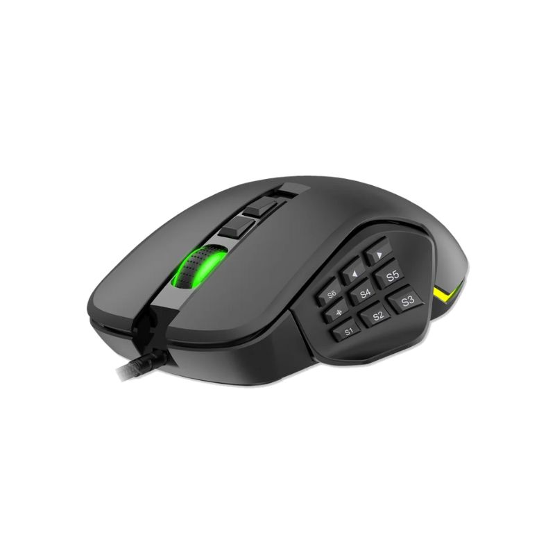 ANTRYX - Mouse Gaming Antryx Chrome Storm Xcalibur DPI 16400 RGB