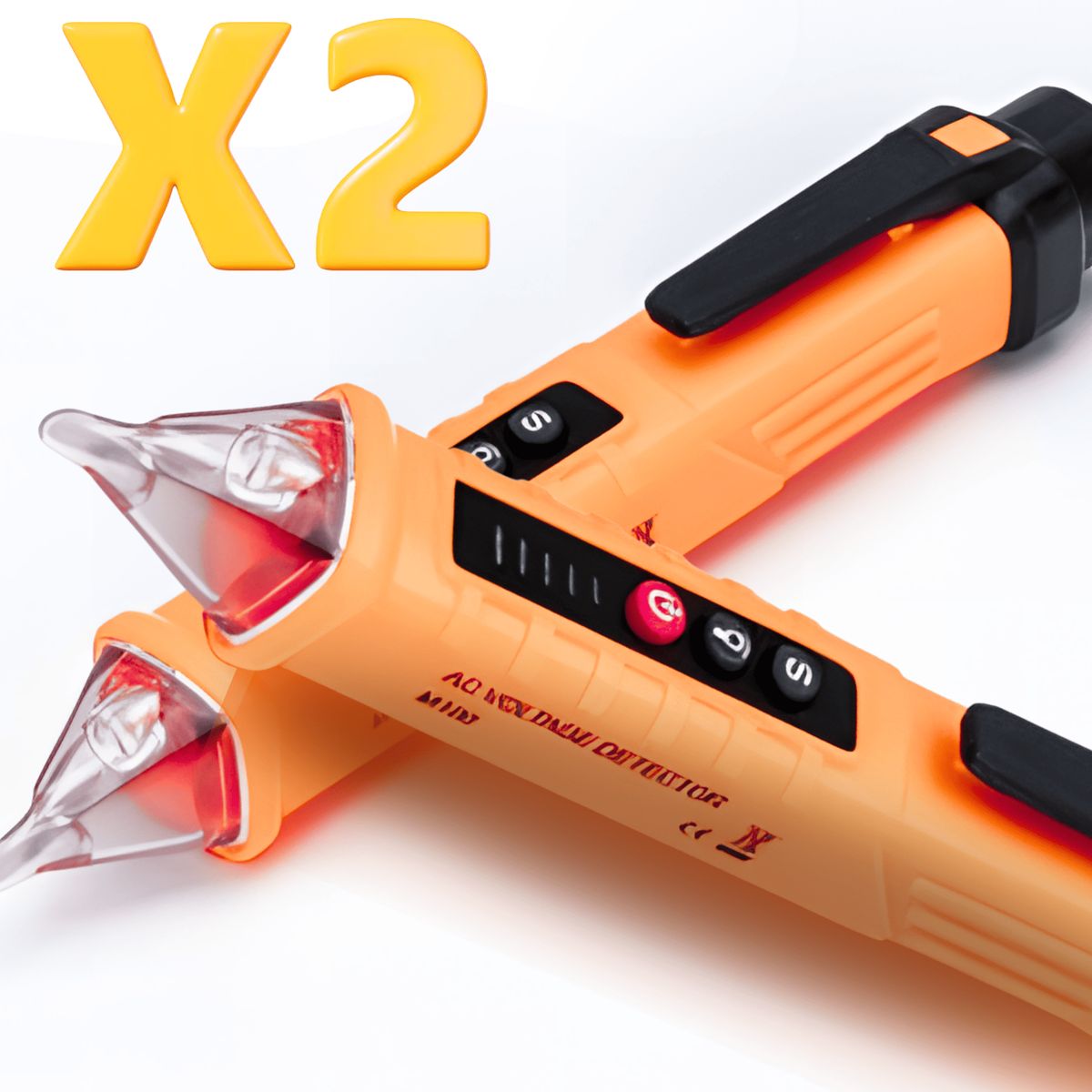 ROSH - Pack x2 Medidores de Voltaje  Ahorra Tiempo en la Detección de Fallas