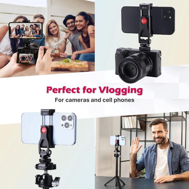 ULANZI - Soporte para Celular Ulanzi ST-10 de Metal con Rotación 360°