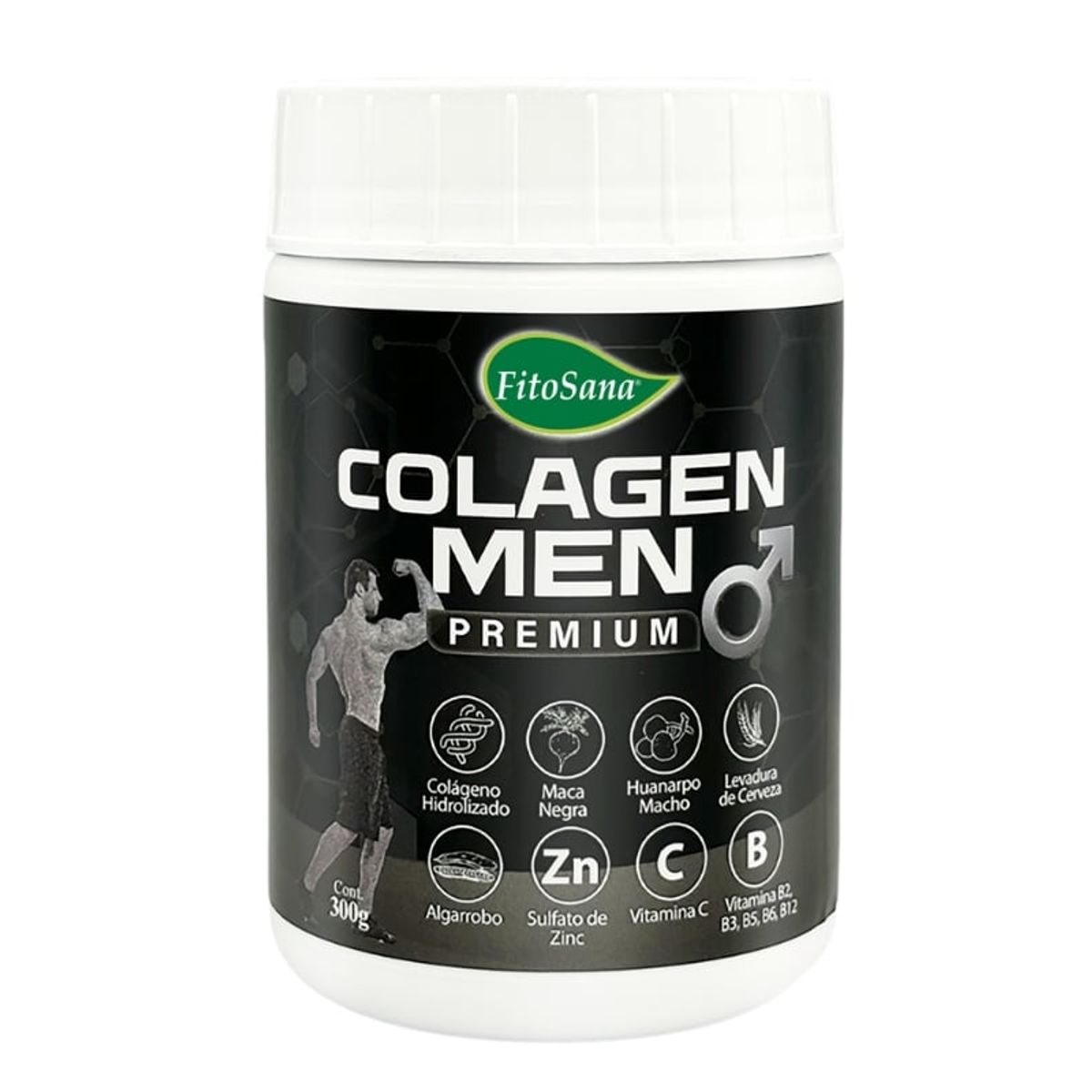 FITOSANA - COLAGEN MEN PREMIUM FITOSANA - COLAGENO HIDROLIZADO 300G