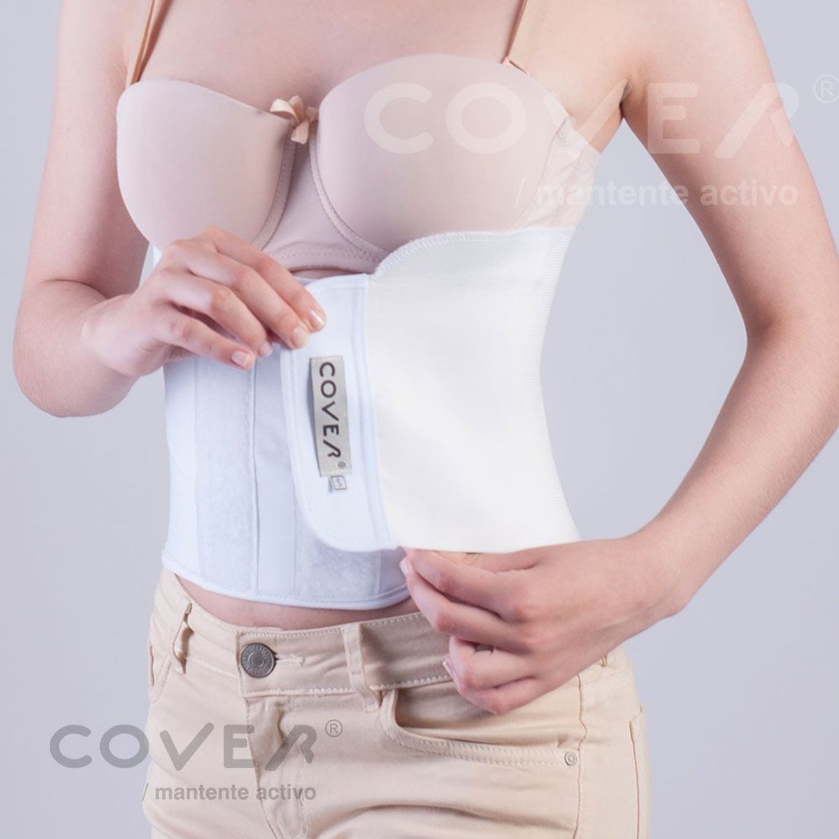 COVER - Faja Post. Operatoria Elástica 20 cm COVER Talla S