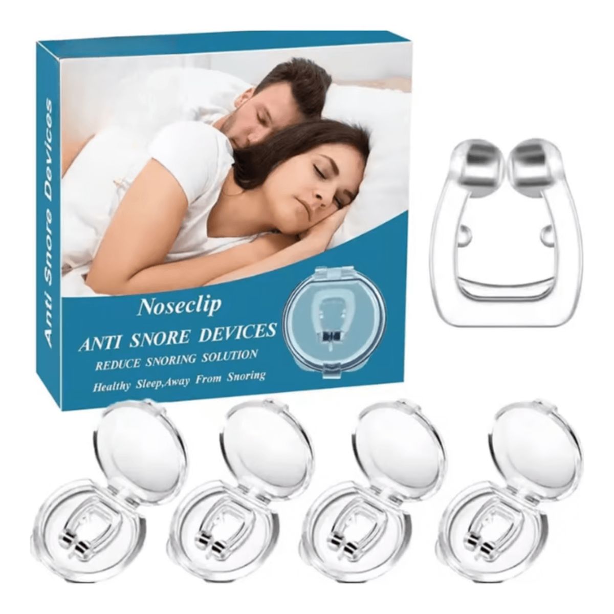 OEM - 4 Clip nasal Antirronquidos