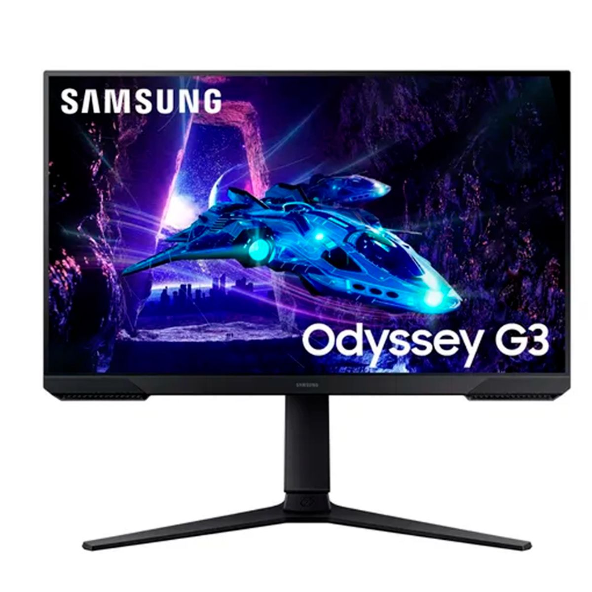 SAMSUNG - Monitor Plano Gaming SAMSUNG Odyssey G3 24 FHD VA 180Hz 1ms HDMI DP
