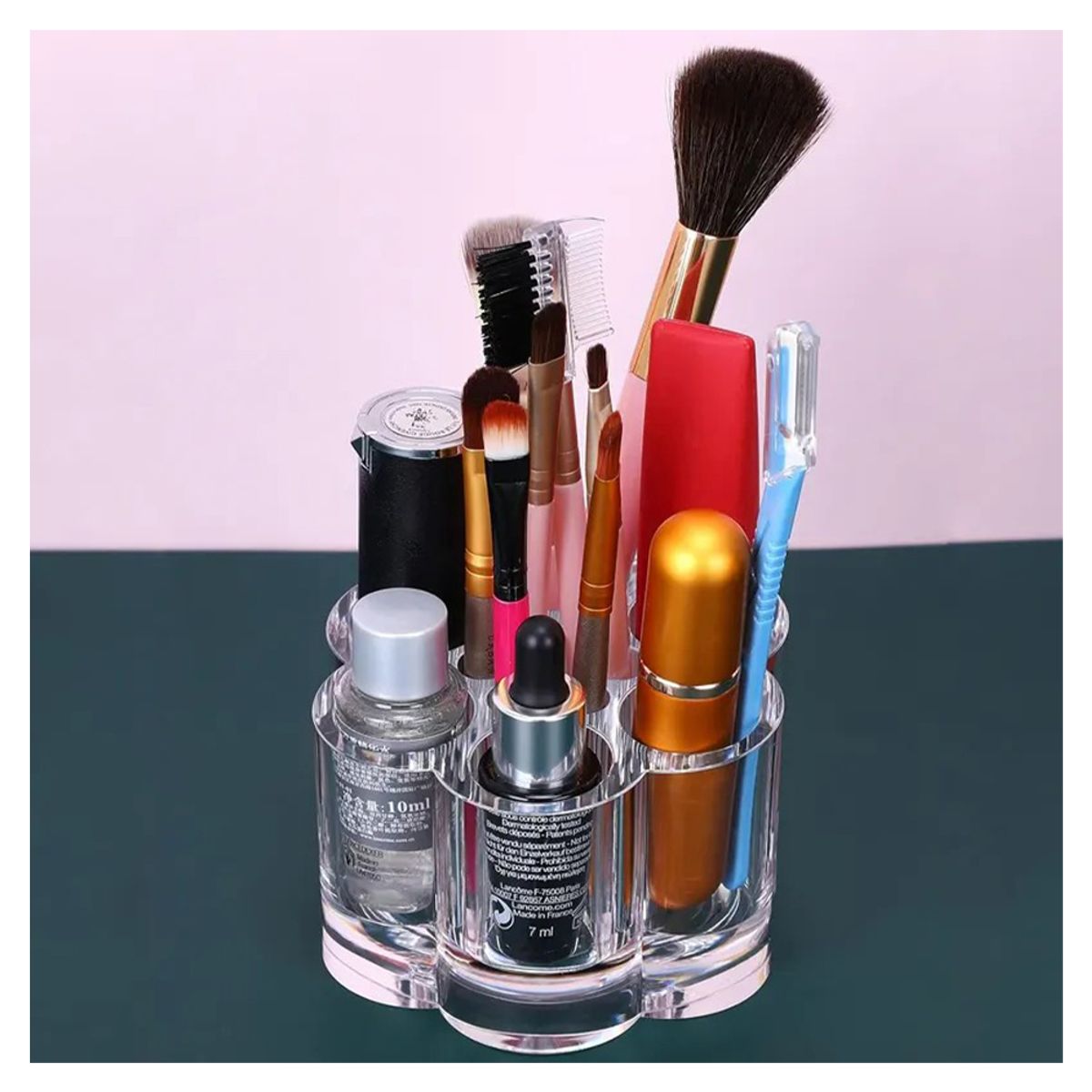 GENERICO - ORGANIZADOR PARA MAQUILLAJE ACRILICO 7 EN 1