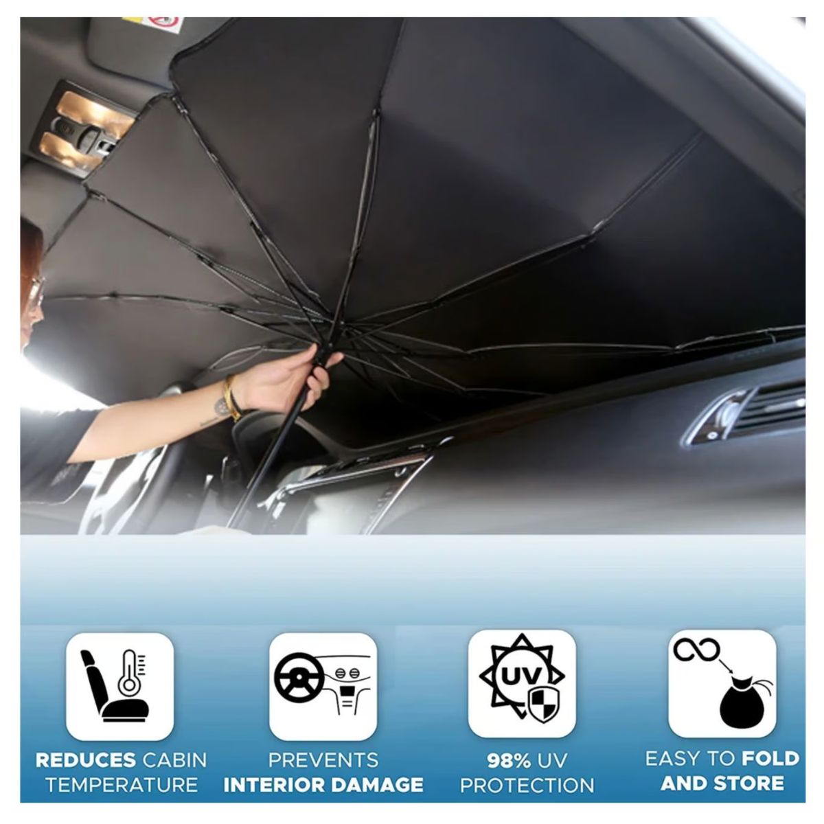 GENERICO - Tapasol Protector de Auto