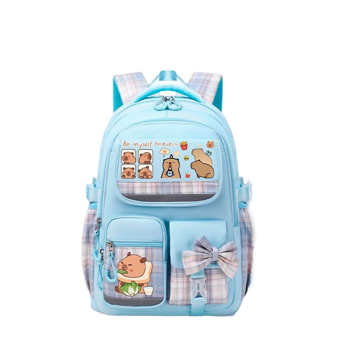 GENERICO - Mochila De Capibara A-4004 Celeste