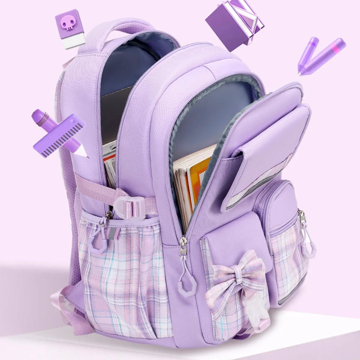 GENERICO - Mochila De Capibara A-4004 Celeste