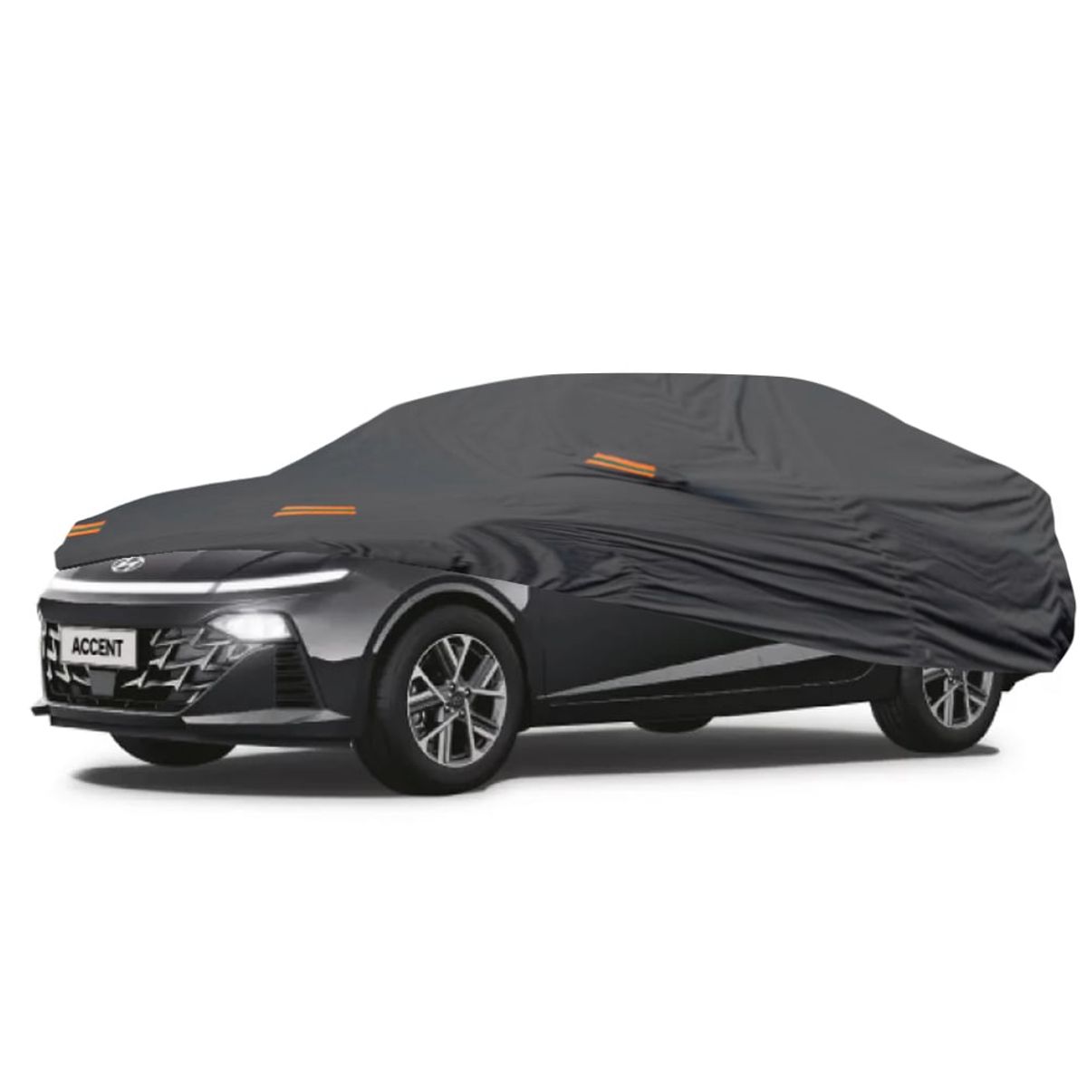 TECGO - PROTECTOR COBERTOR TIPO HYUNDAI NEW ACCENT 2024+ GRIS