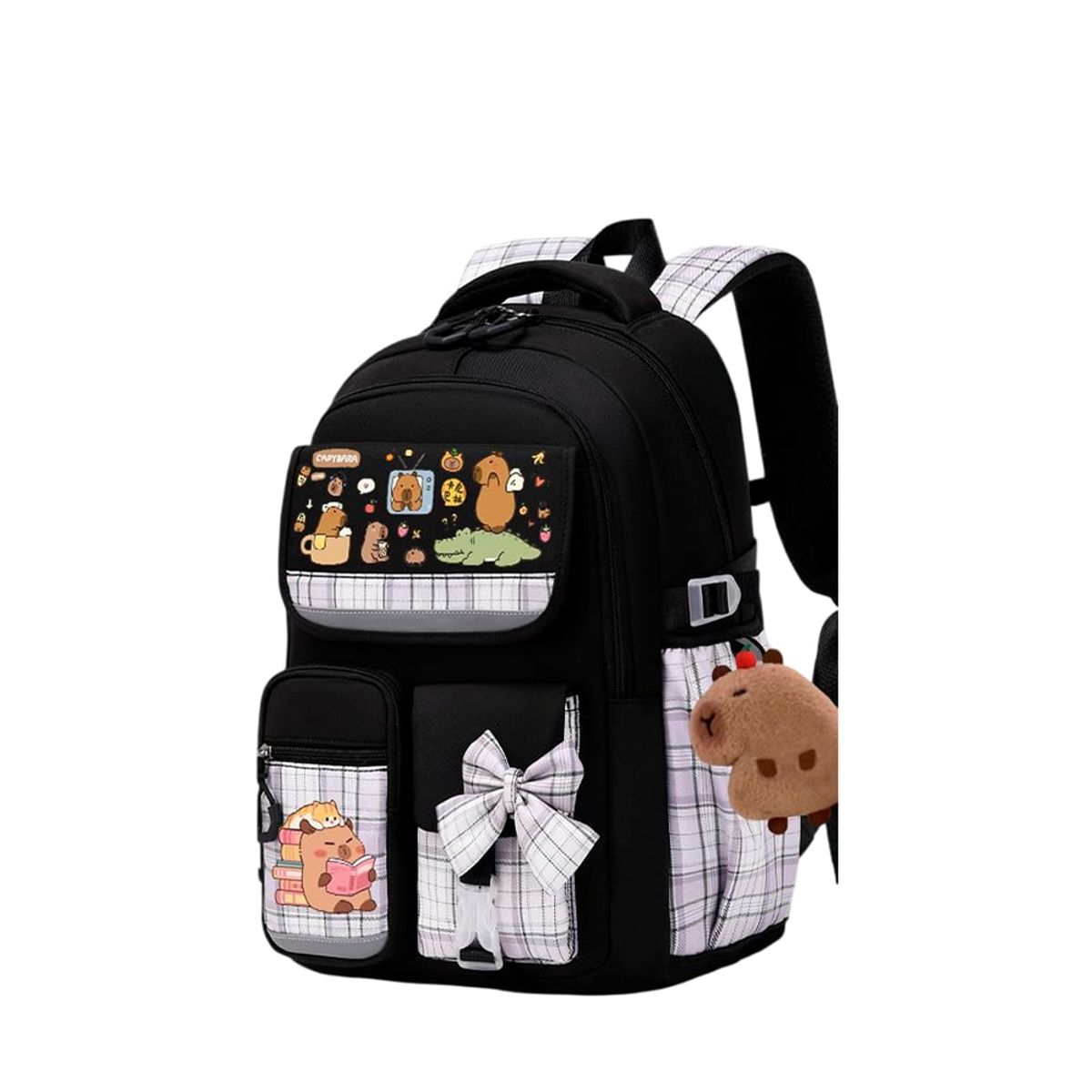 GENERICO - Mochila De Capibara A-4004 Negro