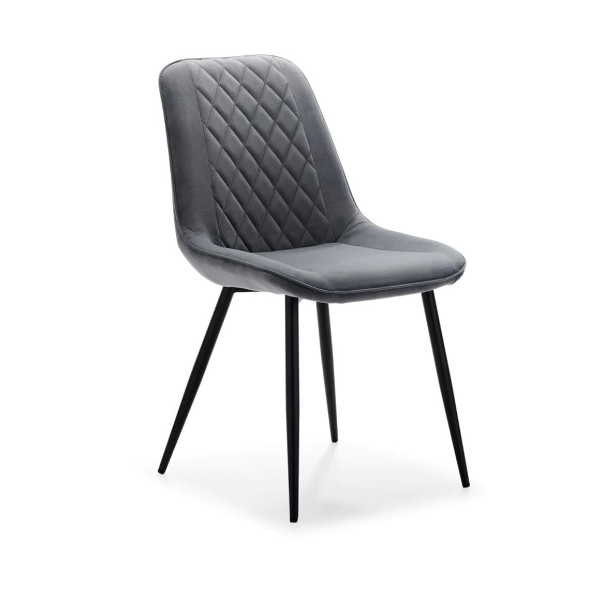 CENTRAL DECCO - COMEDOR  4 SILLAS ZURICH GRIS CLARO