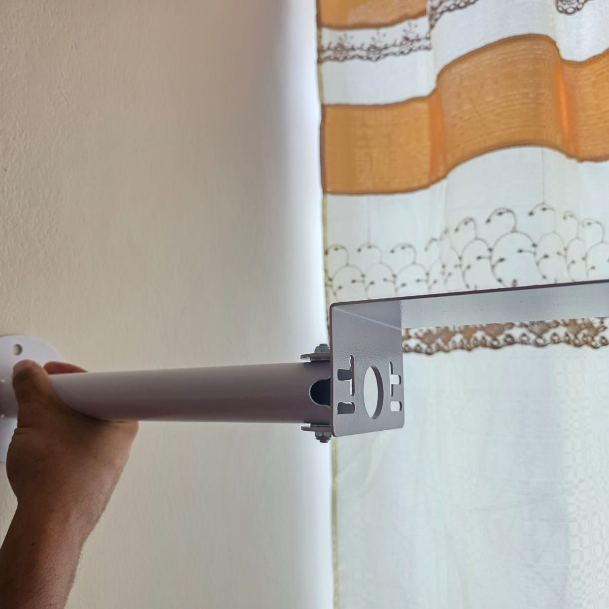 GENERICO - Soporte para cámara con techo 35cm blanco