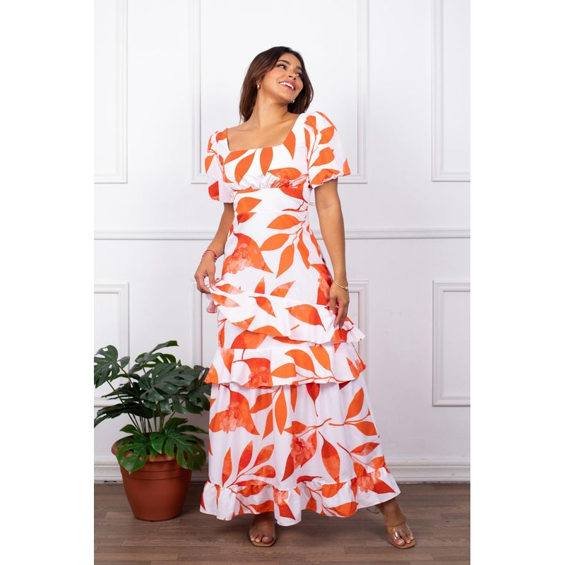 ARMA TU LOOK - VESTIDO CAROLINA LARGO CON MANGA GLOBO ARMA TU LOOK