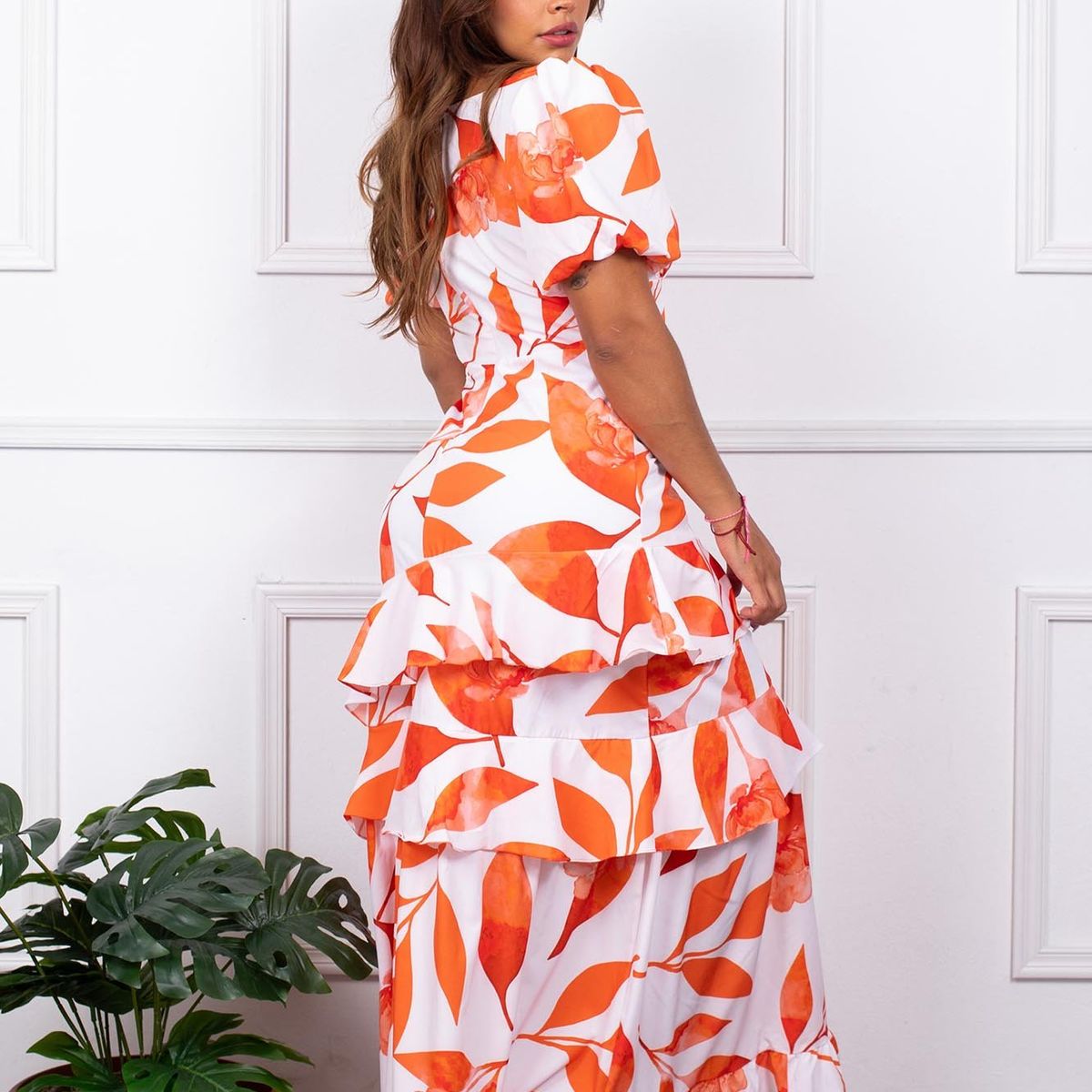 ARMA TU LOOK - VESTIDO CAROLINA LARGO CON MANGA GLOBO ARMA TU LOOK