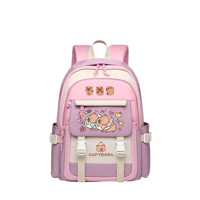 GENERICO - Mochila De Capibara A-4005 Rosado