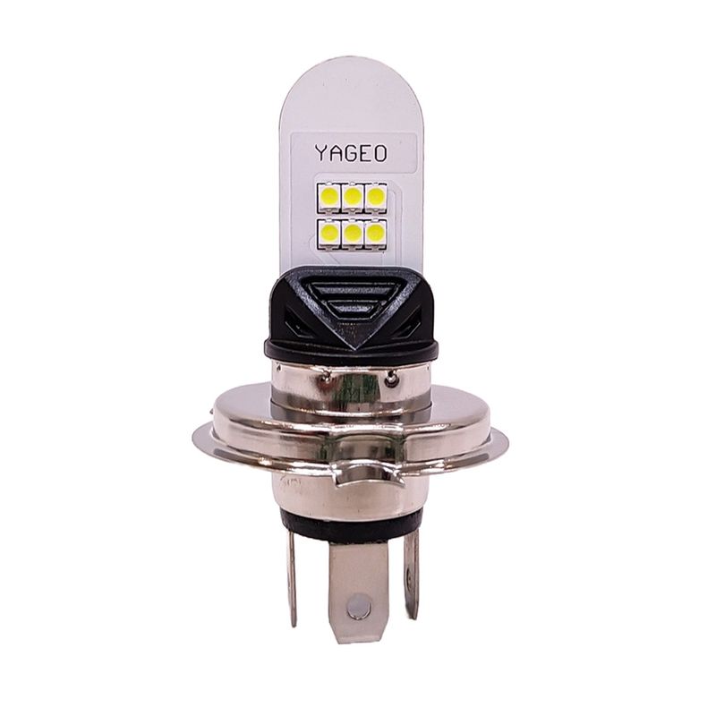 GENERICO - Foco Led Para Moto H4 Hs1 Silver 10w 12v Alta Y Baja Ml
