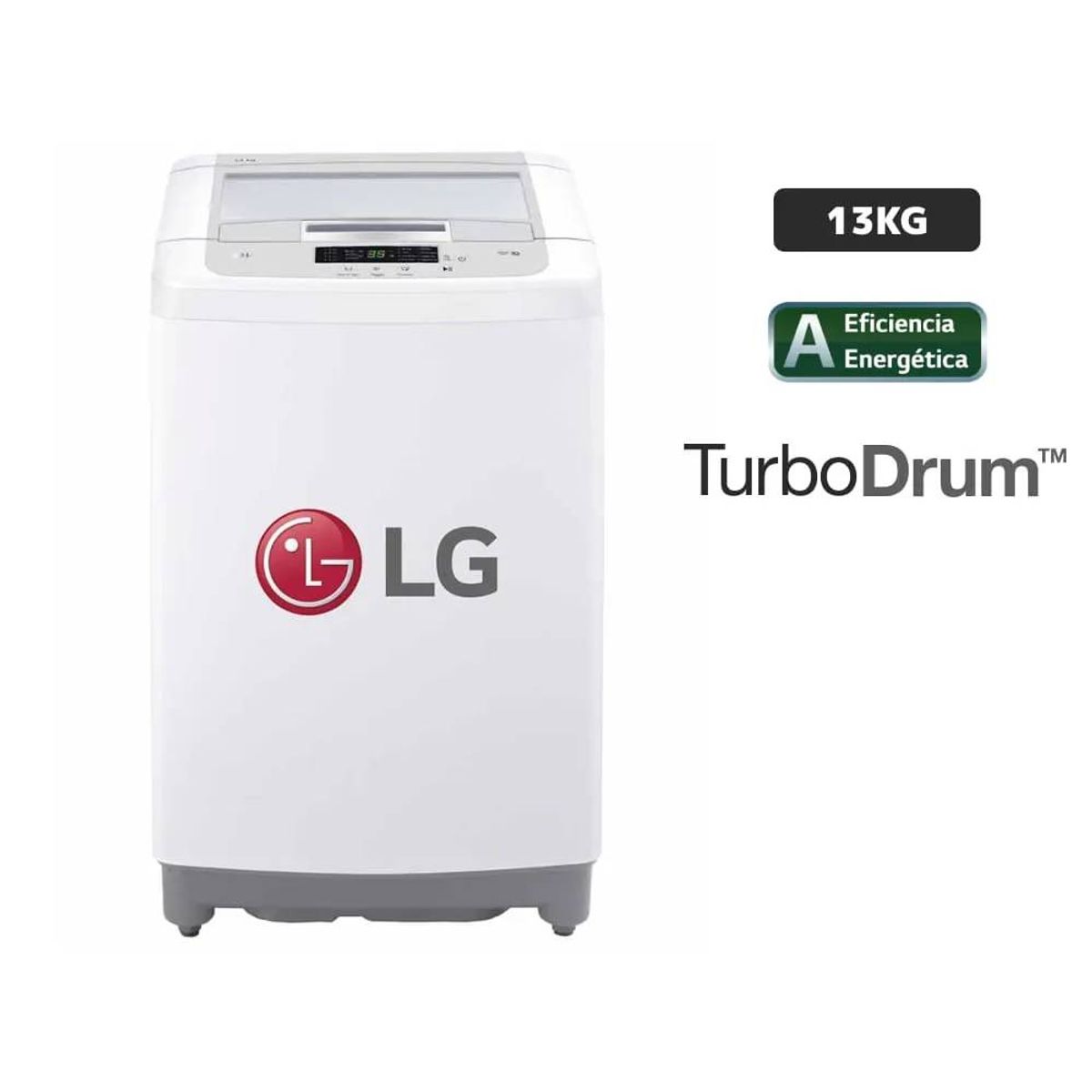 LG - Lavadora LG Carga Superior 13 Kg WT13WPBK