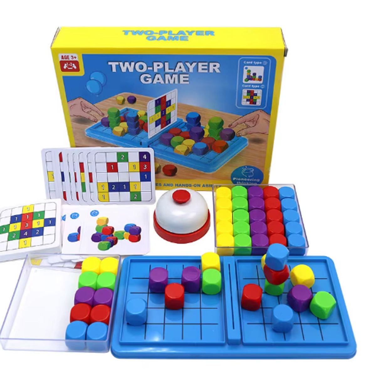 GENERICO - Juego de mesa - Rompecabeza en 3D con reto para 2 jugadores