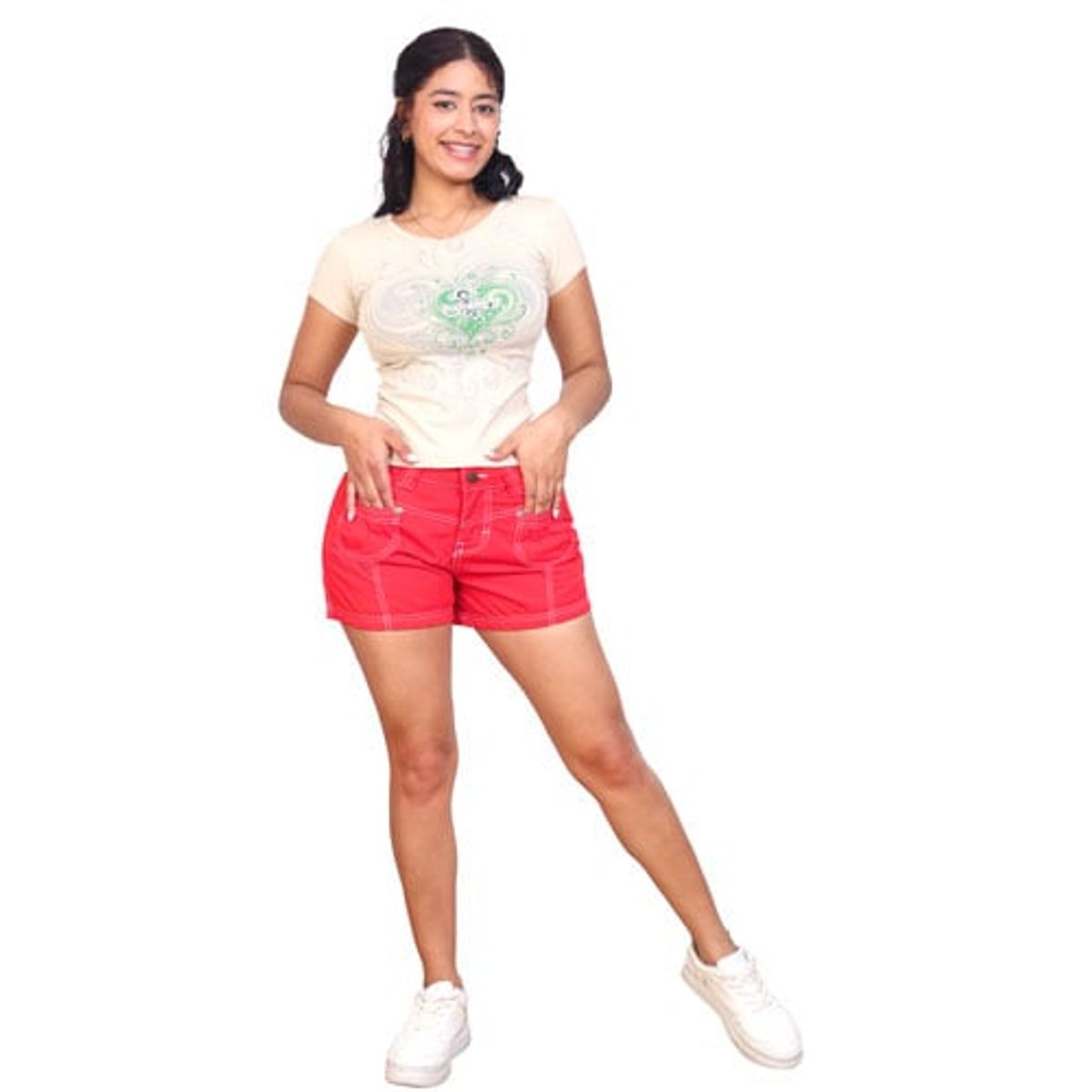 BOABLANCA - Shorts para dama 100% algodón