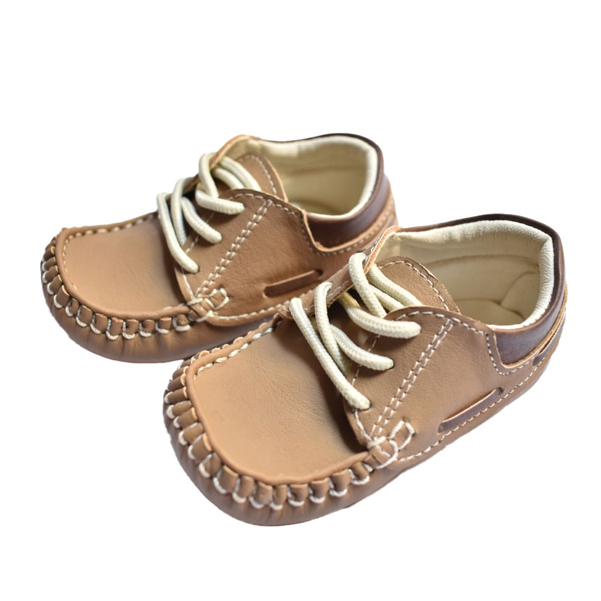 GENERICO - ZAPATO CERRADO NIÑO MARRÓN OSCURO BEBE