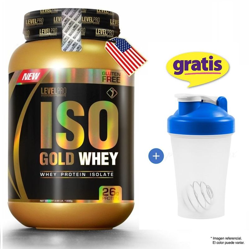 LEVEL PRO - ISO GOLD WHEY 1.1 KG LEVEL PRO VAINILLA