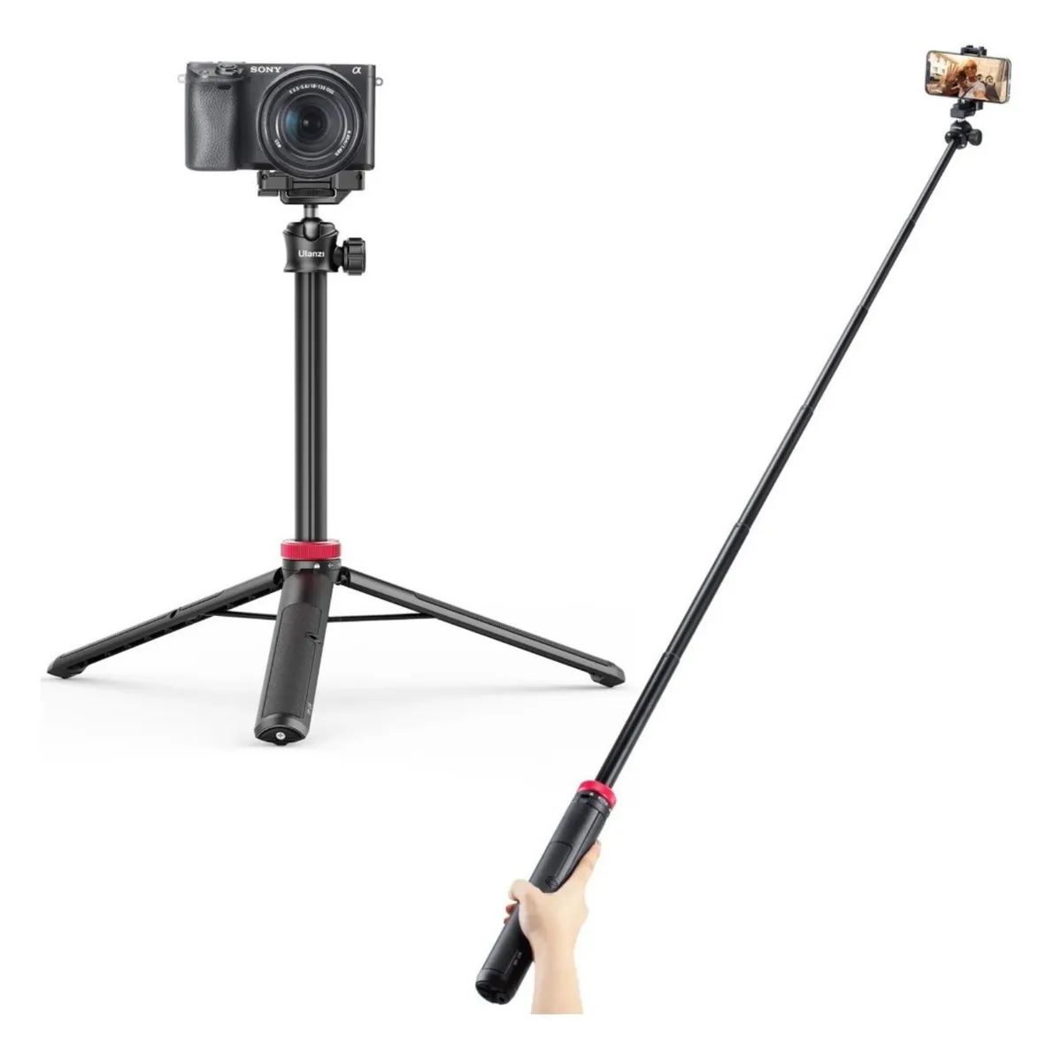 ULANZI - Trípode Ulanzi MT-44 150 cm para celular cámara y accesorios