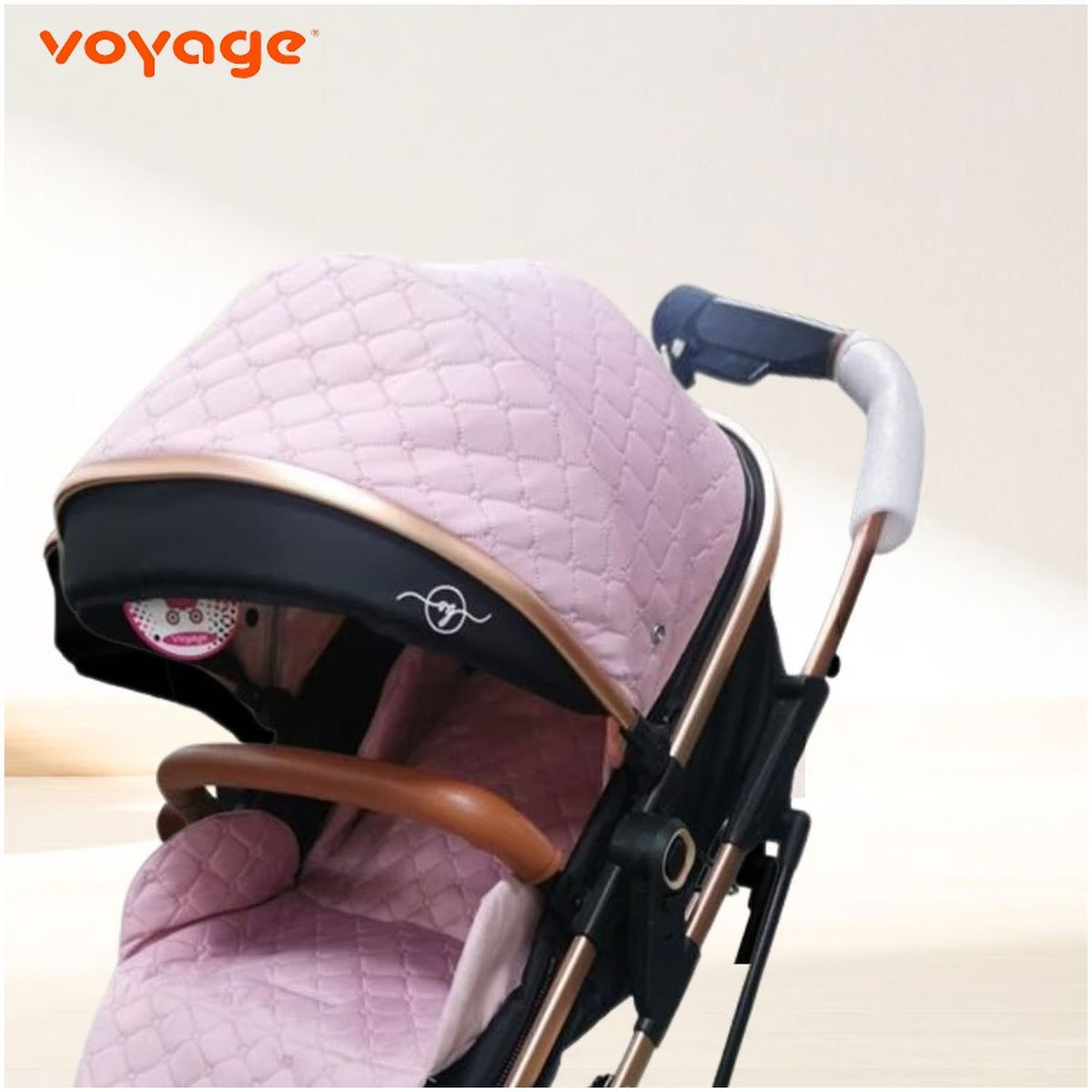 VOYAGE - Coche Moisés de Lujo «NOA» Edición Limitada Pink