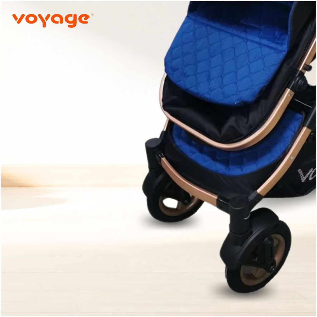 VOYAGE - Coche Moisés de Lujo «NOA» Edición Limitada Blue