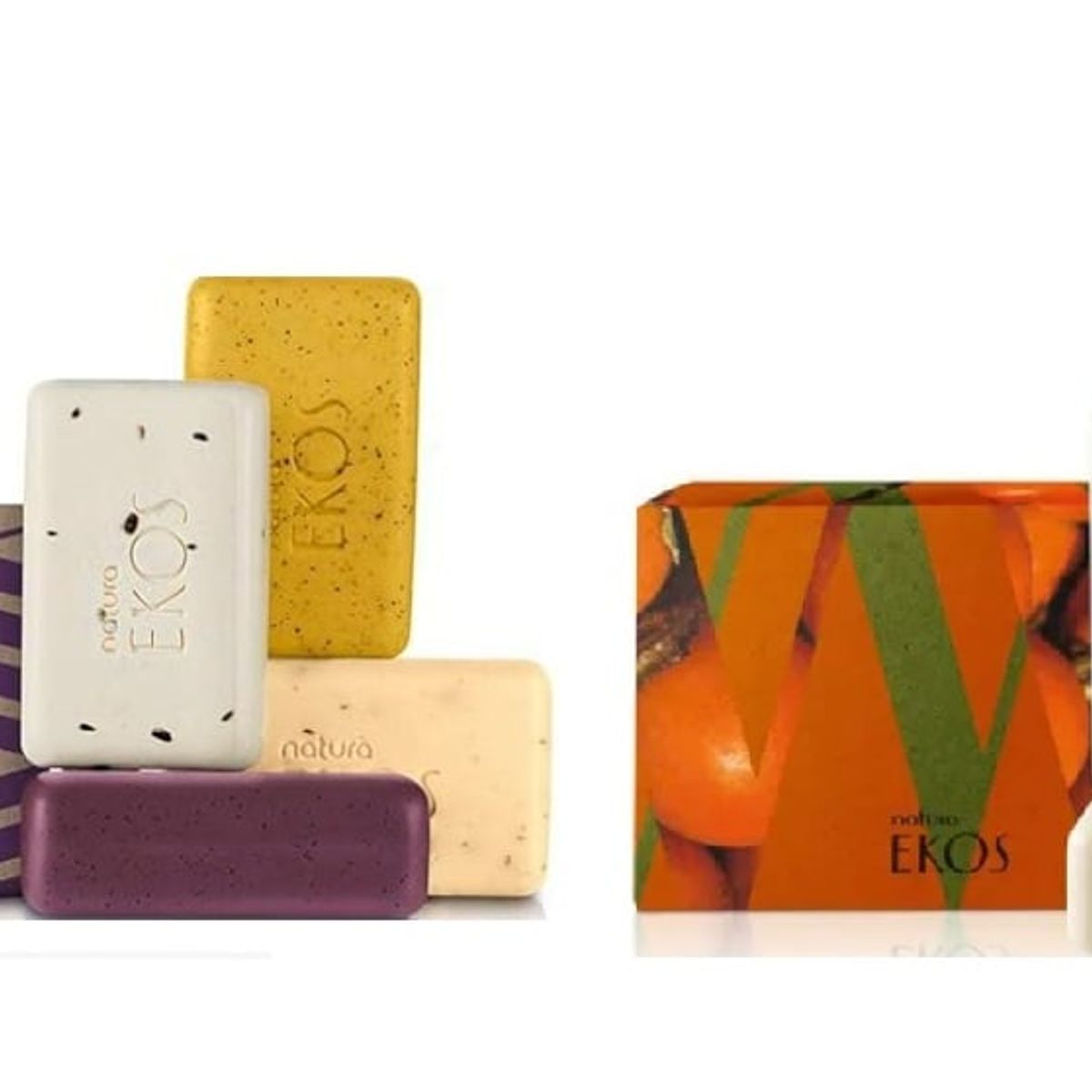 NATURA - 2 cajas Jabones en barra EKOS Natura