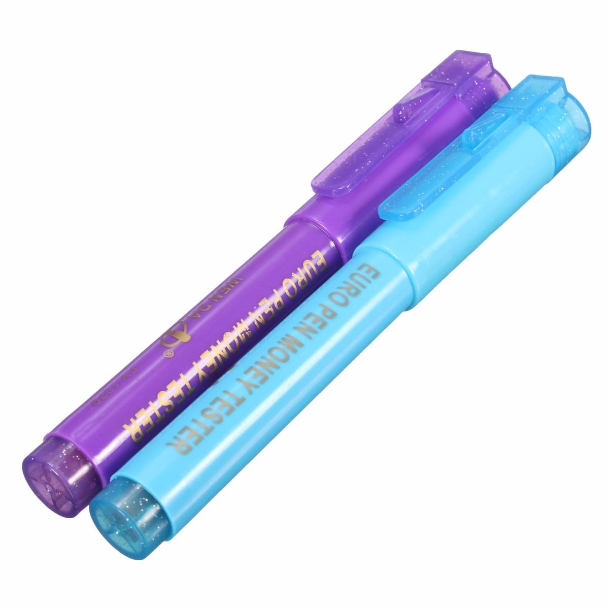 GENERICO - Plumon Detector de Billetes 2pcs Con Luz