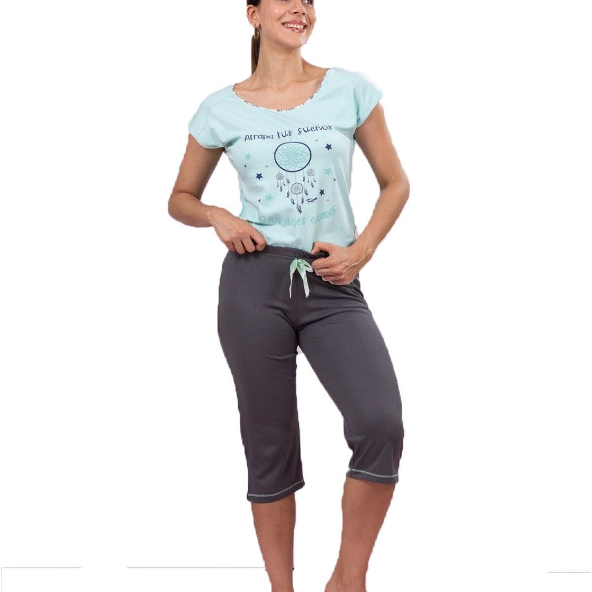 KYM MULTIUSOS - Pijama Algodón Mujer