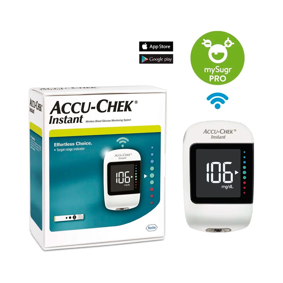 ACCU CHEK - GLUCÓMETRO ACCU-CHEK INSTANT