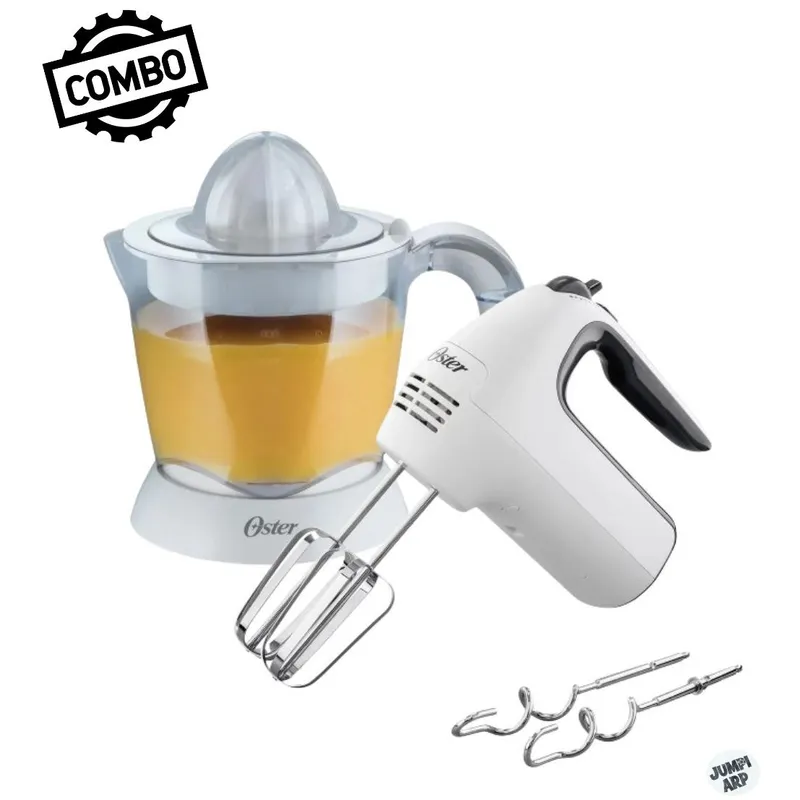 OSTER - Combo Oster Batidora De Mano Fpsthm3532 + Exprimidor Fpstju407w