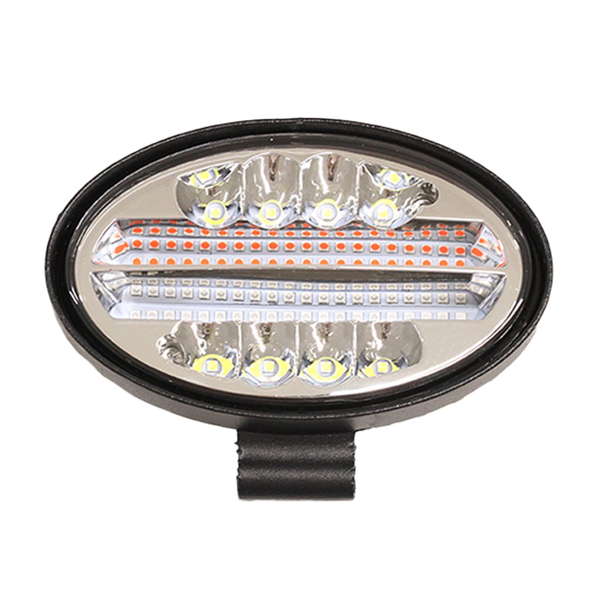 GENERICO - Faro Led Neblinero Ovalado Flash 30 Led 90w Auto Camioneta