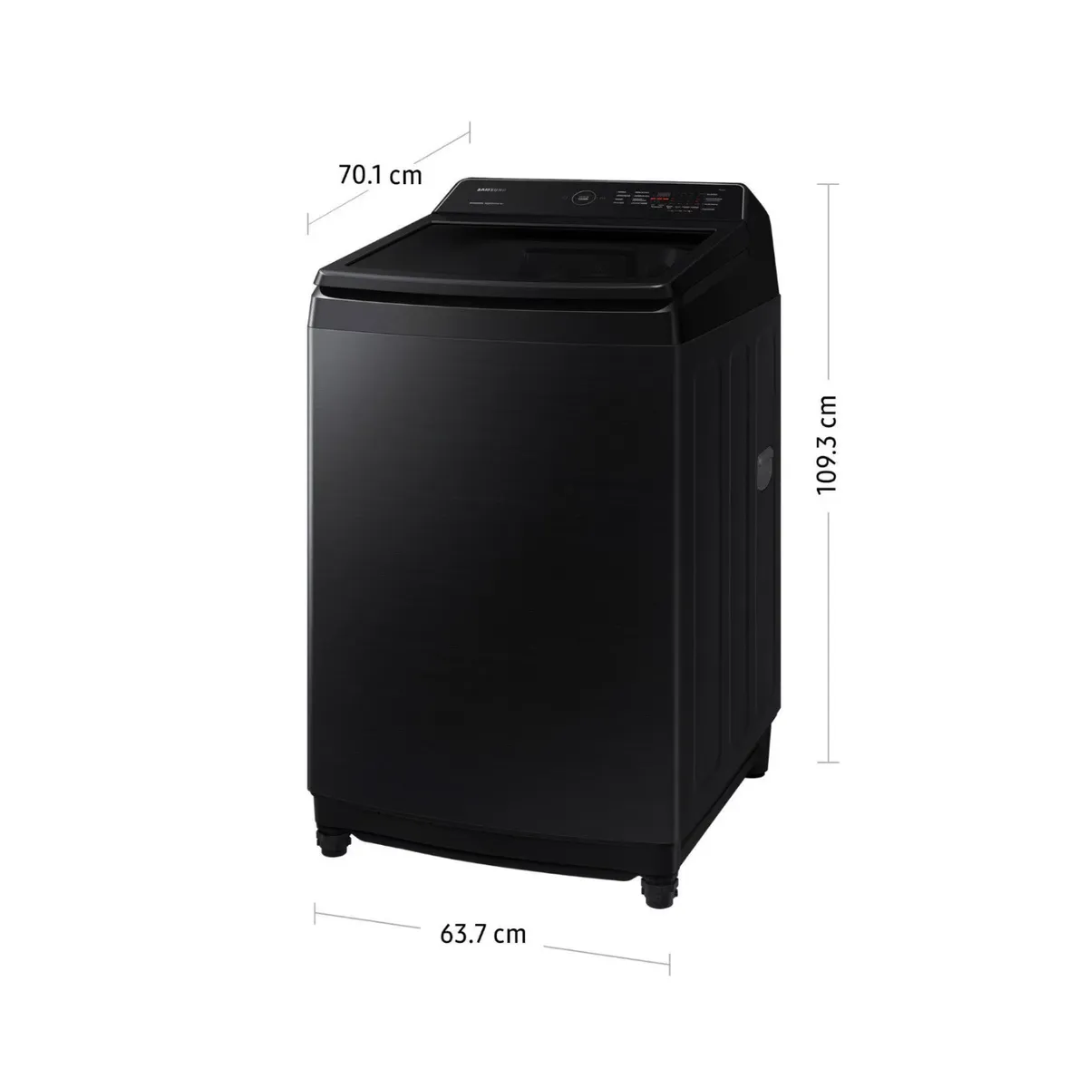 SAMSUNG - LAVADORA SAMSUNG 19 KG ECOBUBBLE WA19CG6441BVPE NEGRO