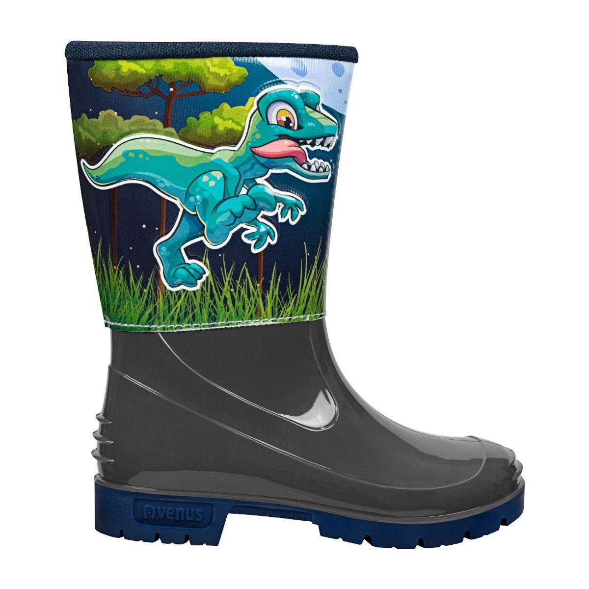 VENUS - BOTA INFANTIL CON CUELLO DRACO GRIS