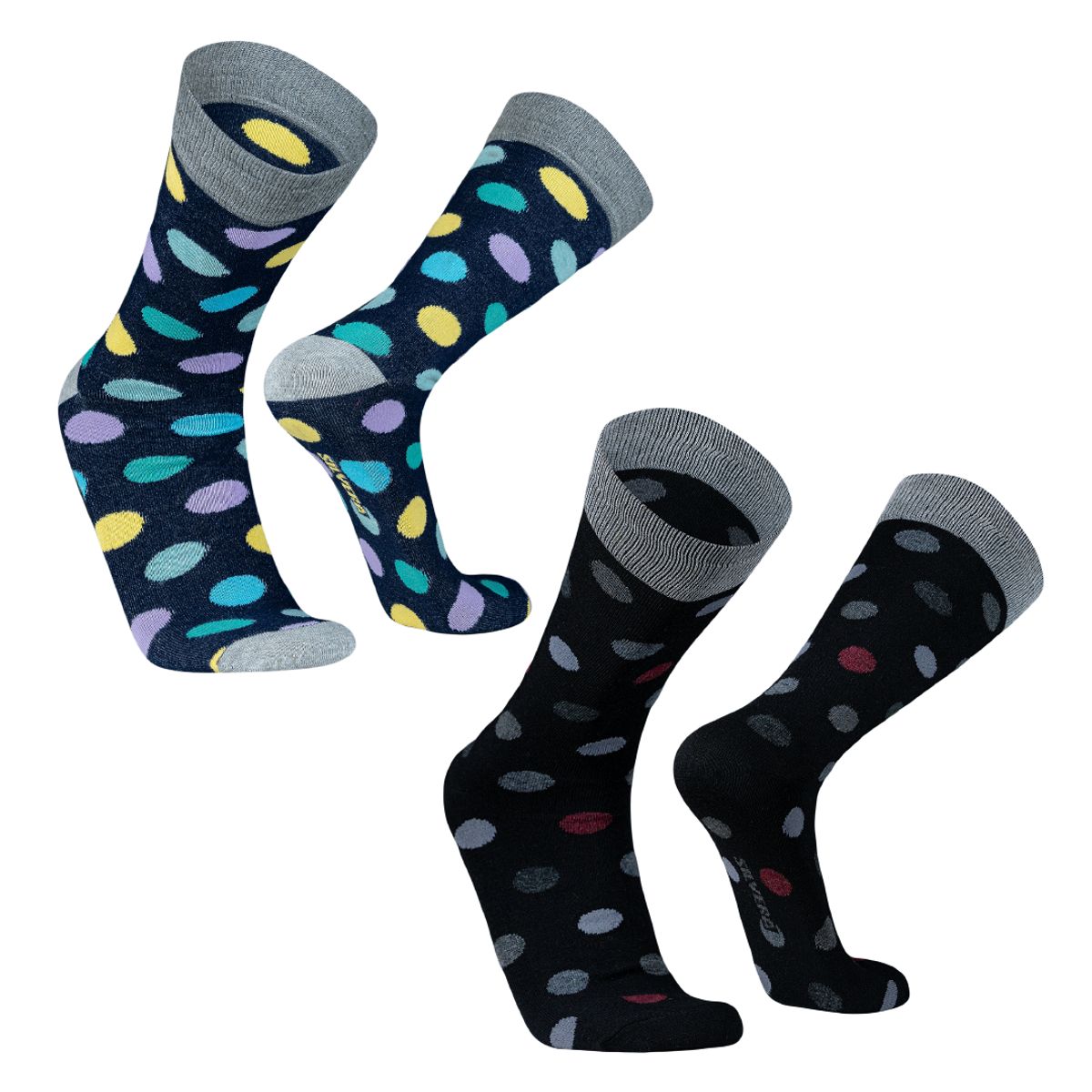 SILVERA NANOTECH - Medias de vestir casuales hombre y mujer deportivas gym oficina