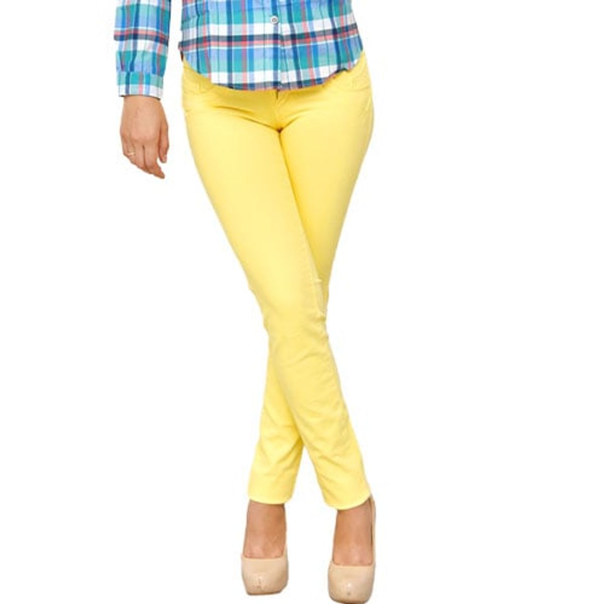 BOABLANCA - Pantalón jeans para dama Full denim stretch