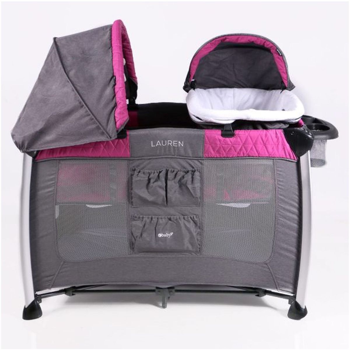 EBABY - Cuna Corral de Lujo MALASIA Pink