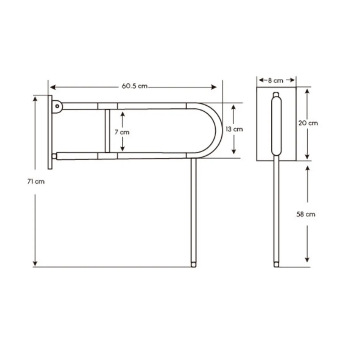 XM - Barra de Seguridad para personas con discapacidad
