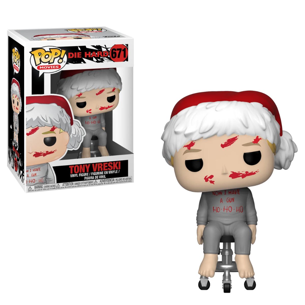 FUNKO - Funko Pop Tony Vreski Die Hard Duro de Matar