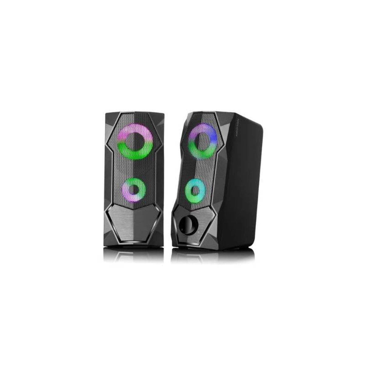 MICRONICS - Parlante Gamer Milano MIC S310U-W 2.0 RGB USB 2.5" - Micronics