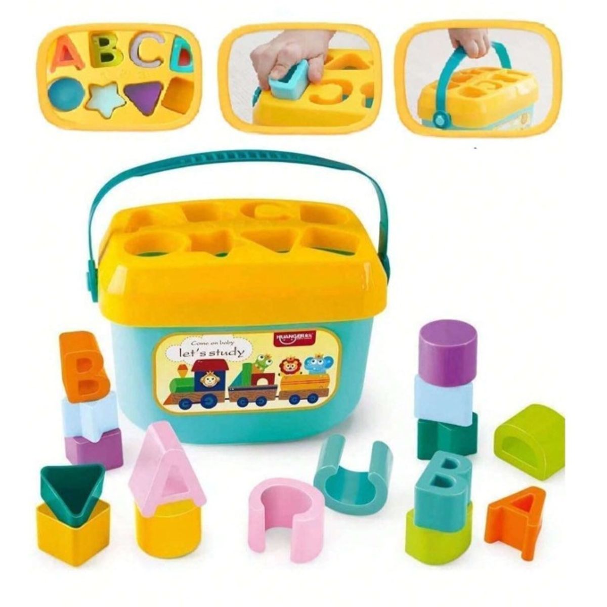 HUANGER - BALDE DE ENCAJE DIDACTICO PARA BEBES