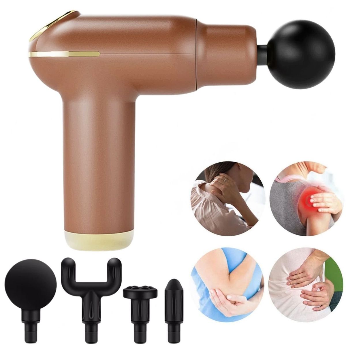 VICTORIA - Masajeador Percusivo con Calor - Alivio y Recuperación